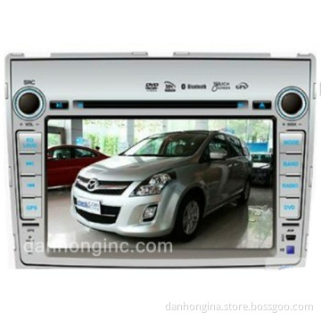 car GPS navigation with HD TFT LCD DVD player for MAZDA 9